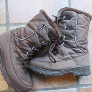 Kamik brown Brook waterproof size 7 boots, euc